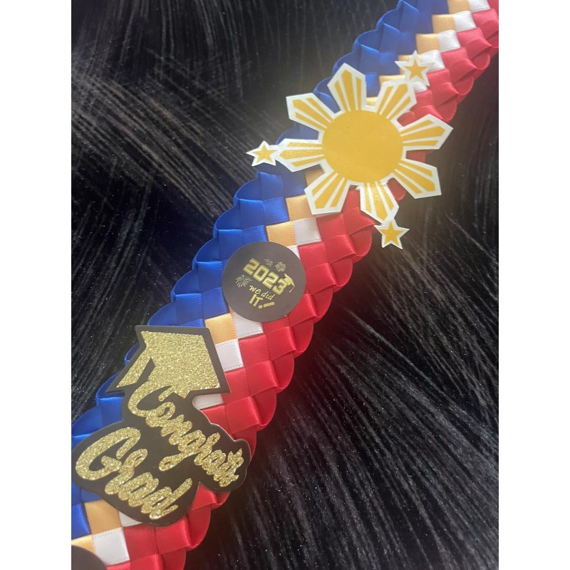 Custom Philippines Graduation lei