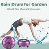 Professional Rain Drum for Outdoor Garden, Natural Chakra Drum for
