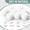 18 Pcs Practice Foam Golf Balls,Foam Practice Balls Light Soft