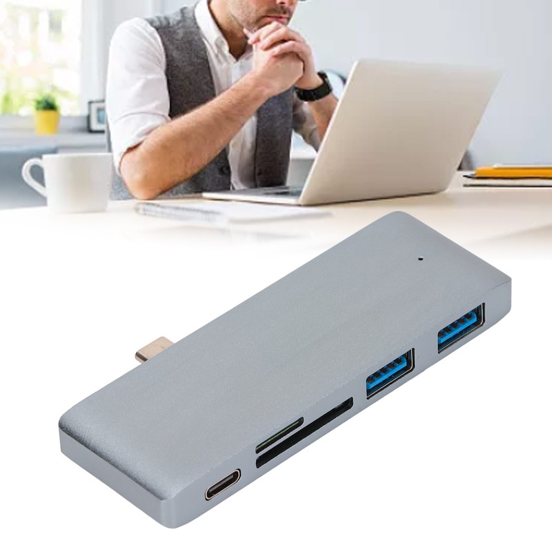 USB C Hub Portable 5 in 1 PD Fast Charge