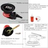 Professional Air Random Orbital Sander, Heavy Duty Dual Action Pneumatic
