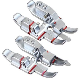 YaDu Pack of Pfaff Stitch-in-The-Ditch Presser Foot and Pfaff Sewing Machine Snap-on 1/4in. Presser Foot w/Edge Guide