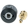 vhbw 2-Piece Adaptor Set to M22 Thread Compatible with Kärcher