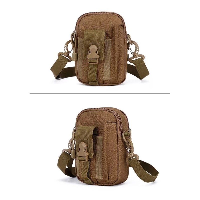 Yuqing Mochila Táctica Militar Multiuso Celular Cartera Bolsa