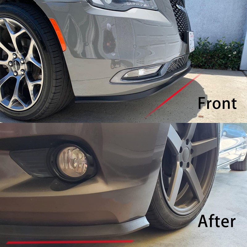 Car Spoiler Lip Universal 2.5 m / 8.2 ft Rubber