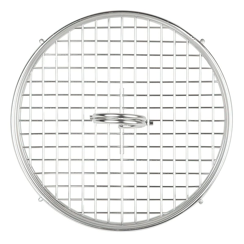 G.E.T. 4-81850 Stainless Steel Round Stainless Steel Condiment Caddy Stainless