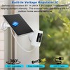 5W Solar Panel with 8000mAh Battery for Security Cameras, 360°