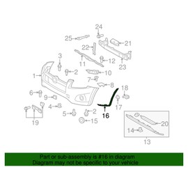 Toyota Bumper Extension - 52671-0R020