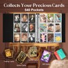 WOT I Deluxe Trading Card Binder, 540 Pockets Collectible Card