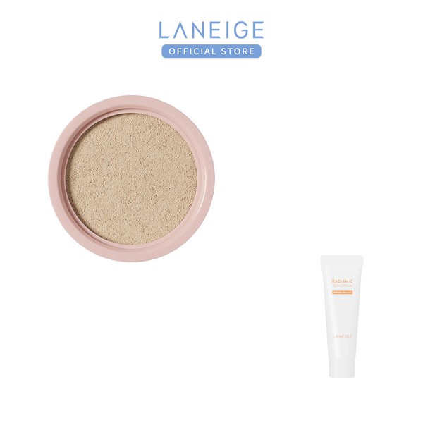 Laneige Neo Cushion Glow 15g Refill (Optional), 17C1 Cool Vanilla