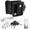Leisure Locks Black Rv Door Lock With Deadbolt For Travel