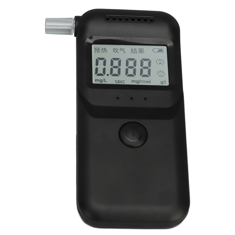 Digital Alcohol Checker Portable Breath Analyzer LCD Display High Accuracy