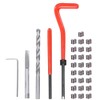 Gasea 30PCS M6 Metric Thread Repair Insert Kit for Helicoil
