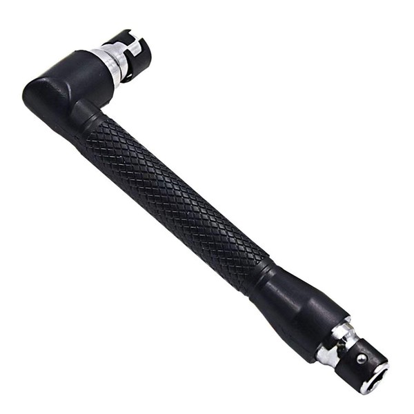 1/4" Shank L-shaped Hex Screwdriver 90 Degree Dual Head Screwdriver