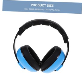 Vaguelly 2 Sets Baby Earmuffs Noise Cancelling Earbuds Noise Canceling Headphones Noise Cancelling Ear Muffs Kids Headphones Protection Student Abs Earplugs