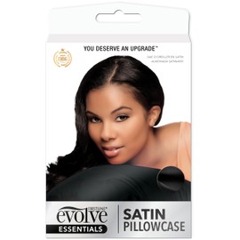 Evolve "Go Satin" Pillowcase Black