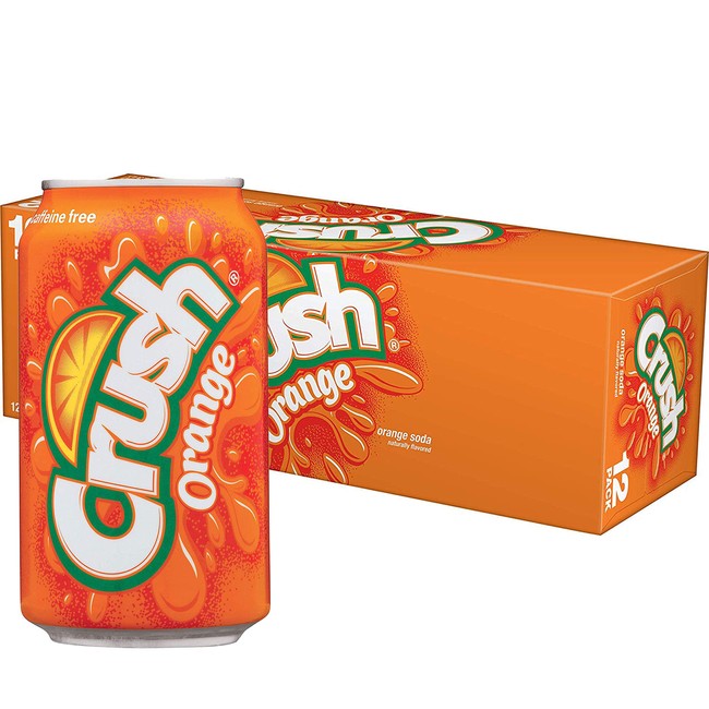 Crush Orange Soda, 12 fl oz (pack of 12)