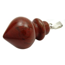 Harmonize Jasper Stone Calabash Pendant Karnak Egyptian Locket Reiki Healing Crystal Spiritual Energy