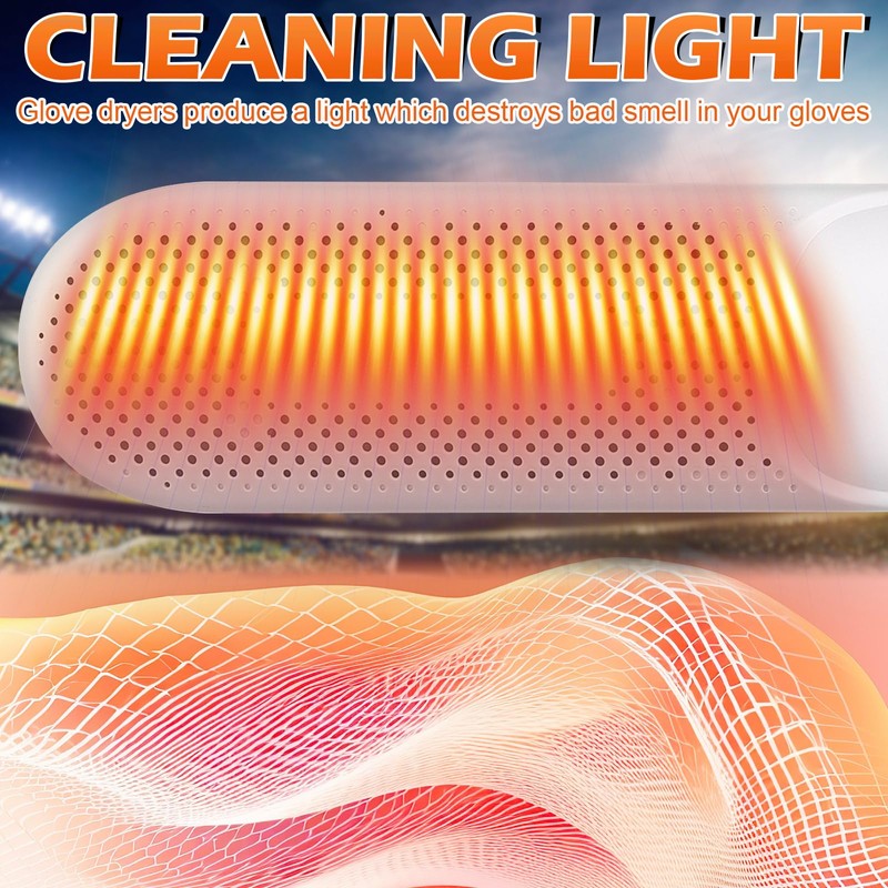 Tujoe Batting Glove Dryer Cleaner and Odor Eliminator Deodorizer Inserts