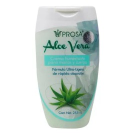 Crema Humectante Para Manos Y Cuerpo, Aloe Vera, Prosa