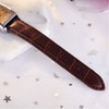JewelryWe Mens Unique Square Analog Quartz Business Casual Wrist Watch