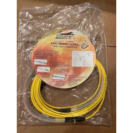 QuickTrex 9/125 Pre-Terminated Fiber Optic Cable Assemblies LC-LC 20 ft