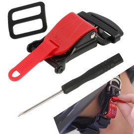 Helmet Quick Release Buckle Kit for Motorcycle Helmets, Stainless Steel Chin Strap Buckle Replacement for Half, 3/4, Full Face Helmets, Quick and Convenient Motorcycle Helmet Accessories