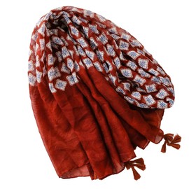 FAIRYGATE Red Scarfs for Women Sale Fashion Lightweight Airy Scarves Oversized Shawl Wrap for All Season Shawl Shawls for Weddings 99005