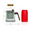 Tea Canyon Glass Teapot with Removable Glass Infuser, Teapot Kettle