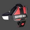 ALBCORP Service Dog Vest Harness - Reflective - Woven Polyester