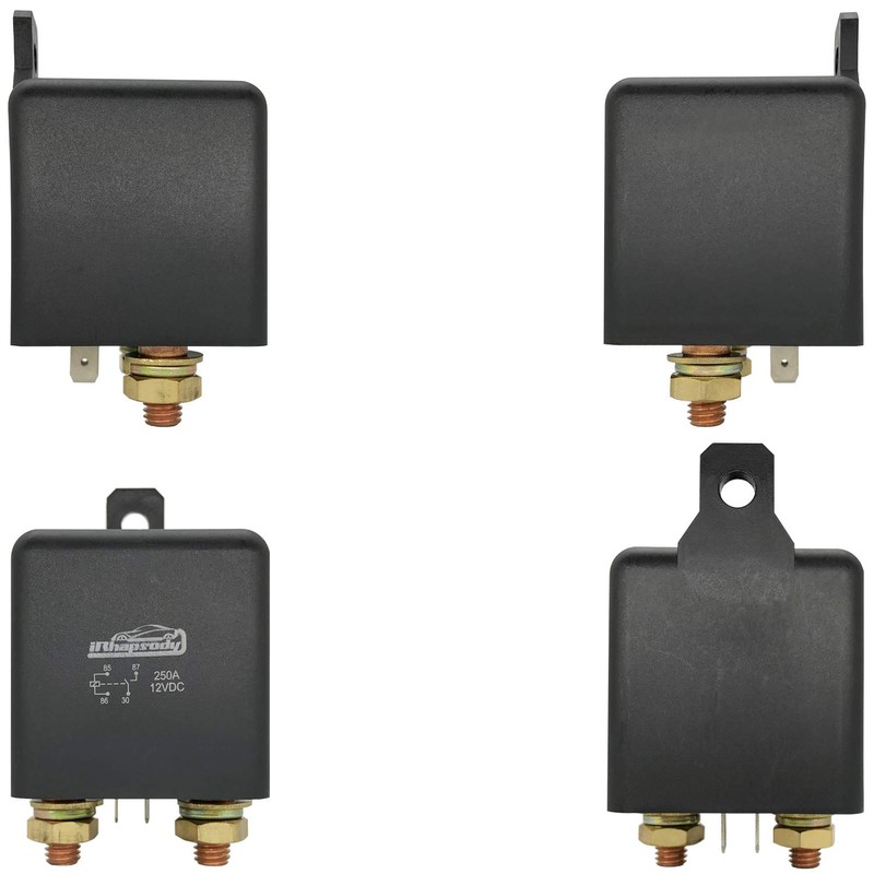 irhapsody Relay 250A, 12V Continuous Duty SPST 4-pin High Power