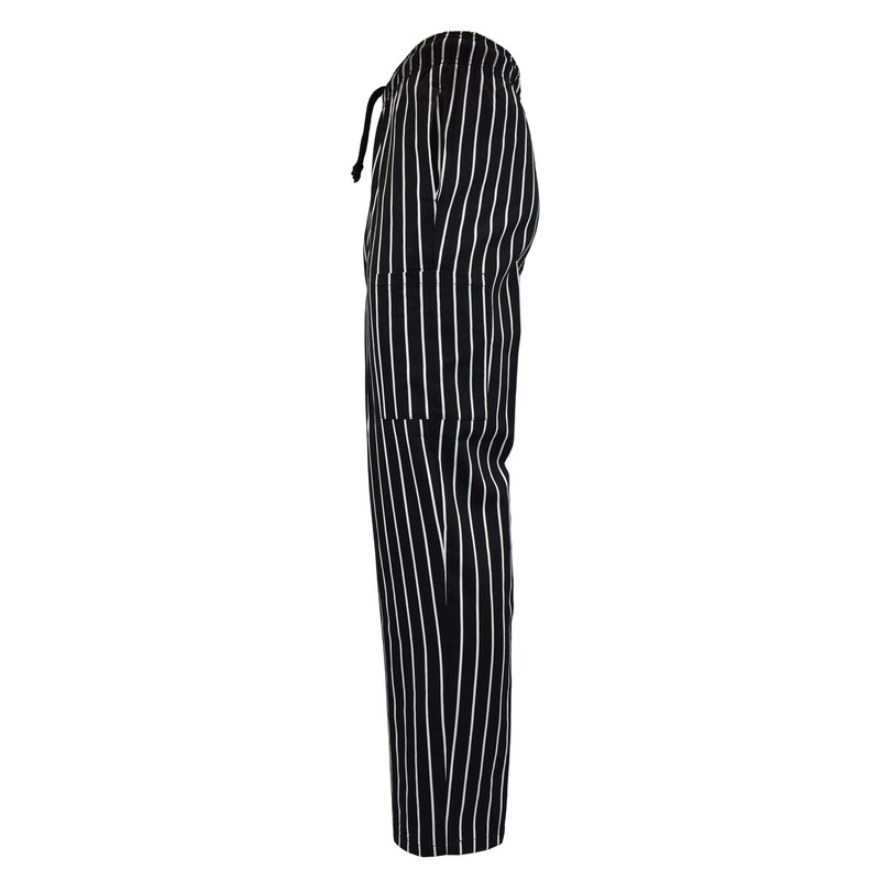 Natural Uniforms Chalkstripe Chef Cargo Pants (3-Pack, Large)