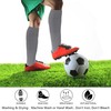 Dsource Youth Soccer Socks, Athletic Long Tube Gray Football Socks