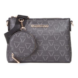 VALENTINO Women's Lady RE Handbag, Nero/Multicoloured, Nero/multicoloured