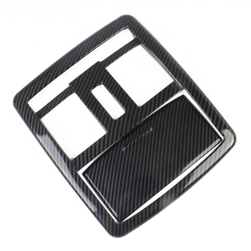 Jstotrim Carbon Fiber Roof Reading Light Lamp Cover Trim Kit