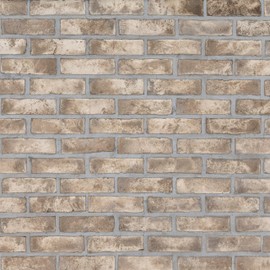 MSI Doverton Gray 12.5 in. x 25.5 in. Clay Brick Herringbone Brick Floor, Wall Mesh-Mounted Mosaic Tile for Bathroom, Kitchen Backsplash, Accent Wall, Shower