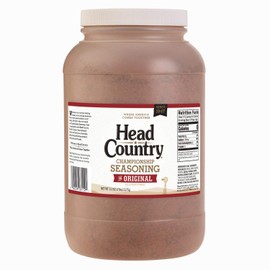 Head Country Bar-B-Q Championship Seasoning, Original | Gluten Free All-Purpose Barbecue Seasoning | Bold & Herbal Dry Spice Rub To Boost The Flavor Of All Your BBQ Favorites | 7 Pound, Pack of 1