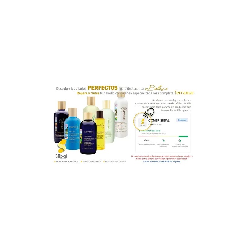 Oleo, Shampoo Y Mascarilla Argán Y Macadamia Terramar 500ml