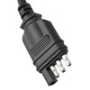 US to EU Trailer Light Converter, 4 Way Flat Connector
