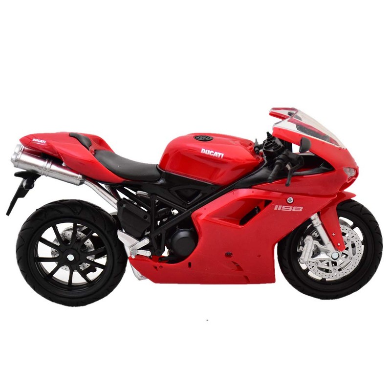 Modell-Motorrad Ducati 1198, red, model scale 1:12 (assorted colors)