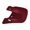EASTON EXTENDED JAW GUARD, Left-Handed Batter, Maroon
