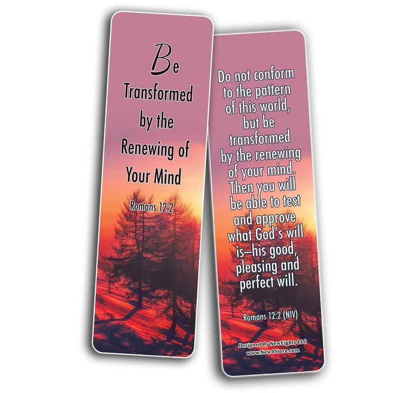 Trusting God with Your Life Christian Bookmarks (12-Pack) - Inspiring