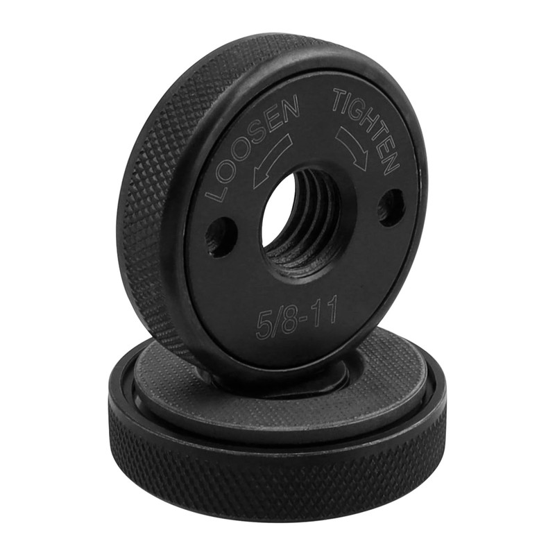 Bestgle M5/8-11 Thread Fast Locking Quick Release Flange Nut for