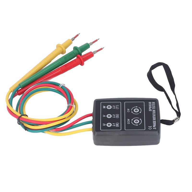 Phase Rotation Meter 5 LED Indicator No Battery Design 3
