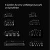 Compression Spring Set 246 Pieces Metal Steel Springs Spiral Spring