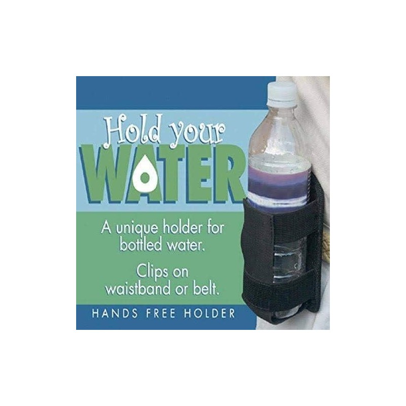 Water Bottle Belt Clip Holder for Walking, Hiking, Travel