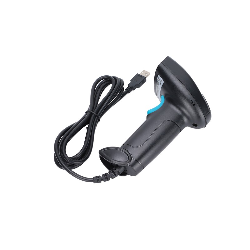 Barcode Scanner Handheld 360° Reading Dustproof Waterproof QR Code USB