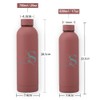 ALESAB & CO Thermal Insulated Metal Water bottle, Outdoors drinking