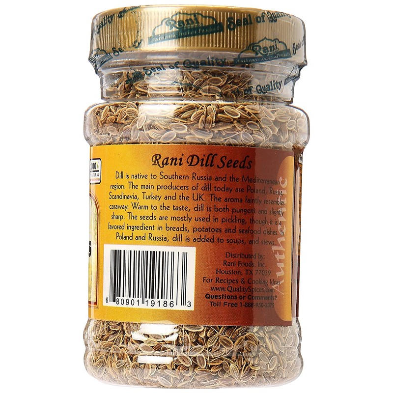 Rani Dill Seeds (Suwa / Sua) Whole, Spice 3oz (85g)