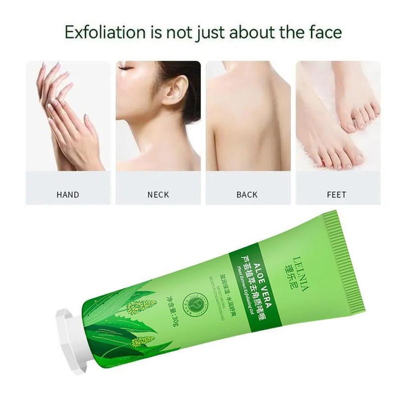 Vibrani 페이셜 각질 제거 클렌징 빛나는 30ML 부드러운 공개 바디